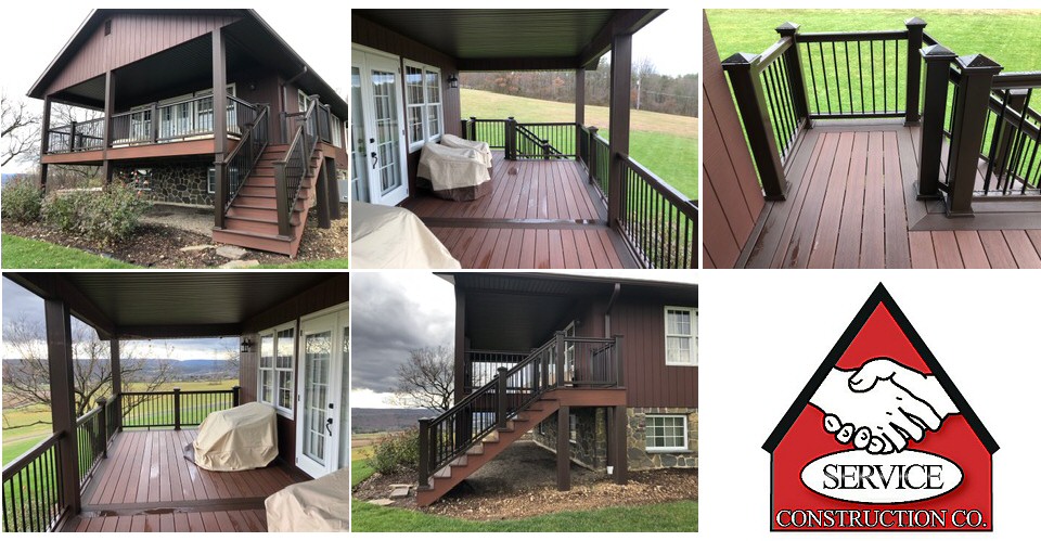 Deck Builders Lehigh Valley Poconos Pennsylvania Service Construction Co Inc Lehighton PA